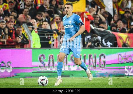 Linse, Frankreich. 06. Mai 2023. Valentin RONGIER von Marseille während des Fußballspiels der französischen Meisterschaft Ligue 1 zwischen RC Lens und Olympique de Marseille am 6. Mai 2023 im Bollaert-Delelis-Stadion in Lens, Frankreich - Photo Matthieu Mirville/DPPI Credit: DPPI Media/Alamy Live News Stockfoto