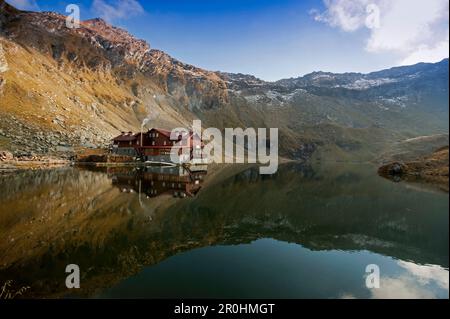 Balea Lac, Fagaras, Siebenbürgen, Rumänien Stockfoto