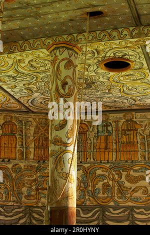 Innenansicht der Kirche, Rosekyrkja in Stordal, Provinz mehr Og Romsdal, Vestlandet, Norwegen, Europa Stockfoto