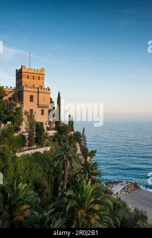 Castello, Finale Ligure, Provinz von Savona, Ligurien, Italien Stockfoto