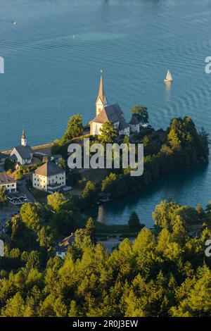 Maria Wörth, Wörthersee, Kärnten, Österreich Stockfoto