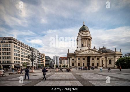 Deutscher Dom, Deutscher Dom auf dem Gendarmenmarkt, Gendarmenmarkt, Berlin, Deutschland Stockfoto