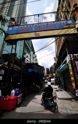 Soi Cowboy, Asok, Sukhumvit Road. Bangkok, Thailand. Stockfoto