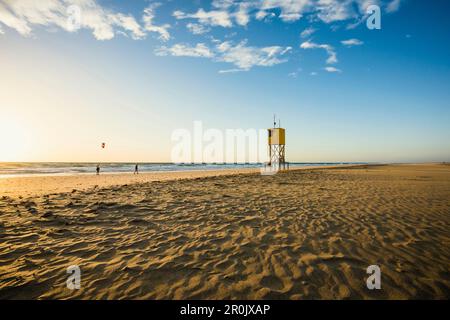 Playa de Sotavento, zwischen Jandia Und Costa Calma, Fuerteventura, Kanarische Inseln, Spanien Stockfoto