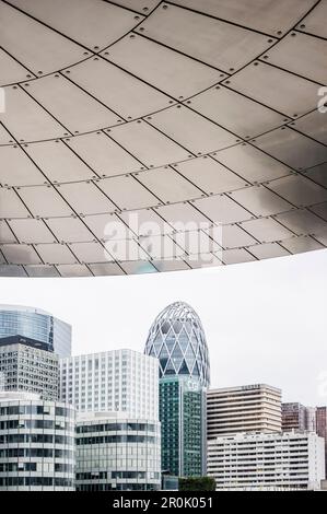 Moderne Bürogebäude in Nanterre, La Défense, Paris, Hauts de Seine, Frankreich Stockfoto