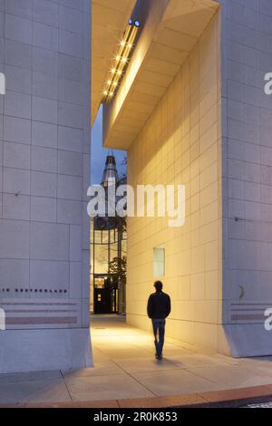 Kunst- und Ausstellungshalle der Bundesrepublik Deutschland entlang der Museumsmeile Bonn, Mittelrheintal, Nordrhein-Westfalen, Deutschland, Europa Stockfoto