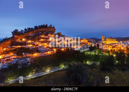 Montefrio, Pueblo Blanco, weißes Dorf, Provinz Granada, Andalusien, Spanien, Europa Stockfoto