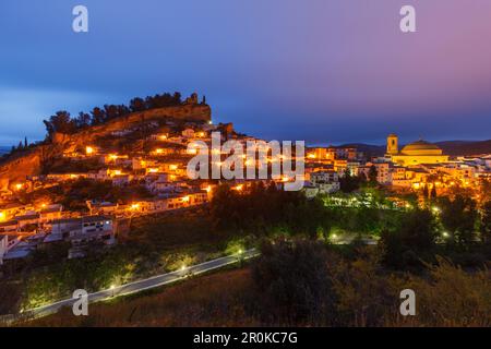 Montefrio, Pueblo Blanco, weißes Dorf, Provinz Granada, Andalusien, Spanien, Europa Stockfoto