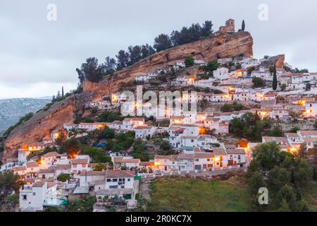 Montefrio, Pueblo Blanco, weißes Dorf, Provinz Granada, Andalusien, Spanien, Europa Stockfoto