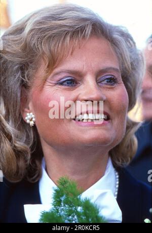 Hannelore Kohl, erste Ehefrau von Bundeskanzler Helmut Kohl, Deutschland um 1993. Stockfoto
