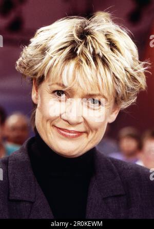 Gitte Haenning, dänische Sängerin und Schauspielerin, Deutschland 1995. Stockfoto
