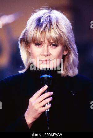 Gitte Haenning, dänische Sängerin und Schauspielerin, Deutschland um 1997. Stockfoto