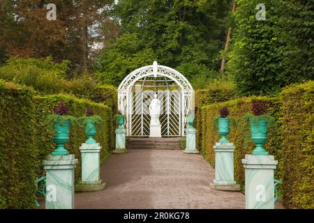 Russischer Garten, Schloss Belvedere, Weimar, Thüringen, Deutschland Stockfoto