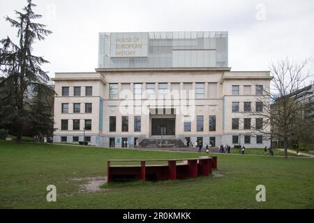 The House of European History (HEH) in Leopold Park im European Quarter in Brüssel, Belgien © Wojciech Strozyk / Alamy Stock Photo *** Lokale Bildunterschrift Stockfoto