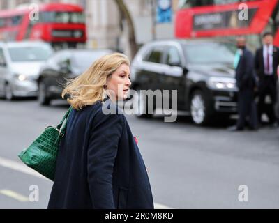 London, Großbritannien. 9. Mai 2023. Penny Mordaunt, Leiter des Unterhauses, verlässt das Kabinettsbüro nach der Kabinettssitzung. Kredit: Uwe Deffner/Alamy Live News Stockfoto