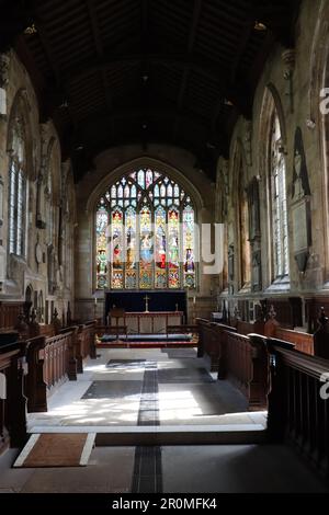 St. Mary's Church, Cottingham, East Yorkshire am Krönungswochenende, 2023. Mai Stockfoto
