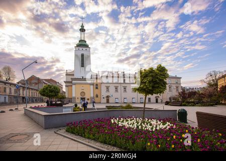 Lemberg, Ukraine - 6. Mai 2023: Johann Georg Pinsel Museum of Sacral Baroque Sculpture (ehemalige arme Clares-Kirche) Stockfoto