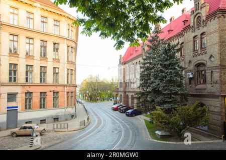 Lemberg, Ukraine - 6. Mai 2023: Feuerwache Lemberg Stockfoto