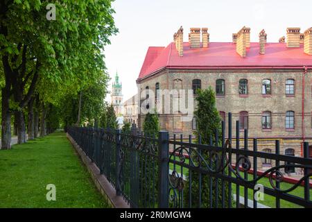 Lemberg, Ukraine - 6. Mai 2023: Feuerwache Lemberg Stockfoto