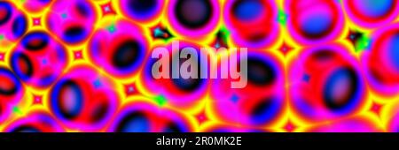Moderne künstlerische digitale Farbe abstrakter Hintergrund Stockfoto
