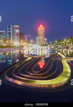 Wolkenkratzer, West Bay, Diplomatenviertel, Doha, Katar Stockfoto