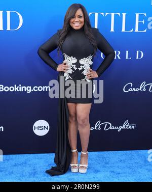 Los Angeles, USA. 08. Mai 2023. Shanice trifft am Montag, den 8. Mai 2023, im Dolby Theater in Hollywood, Kalifornien, bei Disney's THE LITTLE MERMAID World Premiere ein. (Foto: Sthanlee B. Mirador/Sipa USA) Guthaben: SIPA USA/Alamy Live News Stockfoto