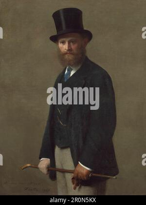 Edouard Manet Datum: 1867 Künstler: Henri Fantin-Latour Französisch, 1836-1904 Stockfoto