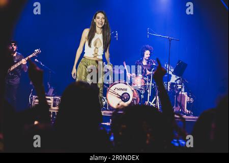 fotografías del Primer Concierto de Ana Guerra con su nueva gira „Si me quisieras“. Stockfoto