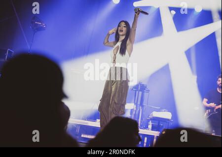 fotografías del Primer Concierto de Ana Guerra con su nueva gira „Si me quisieras“. Stockfoto