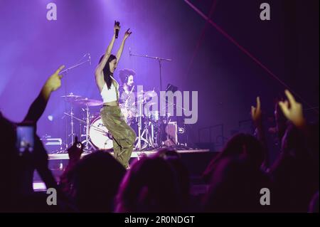 fotografías del Primer Concierto de Ana Guerra con su nueva gira „Si me quisieras“. Stockfoto