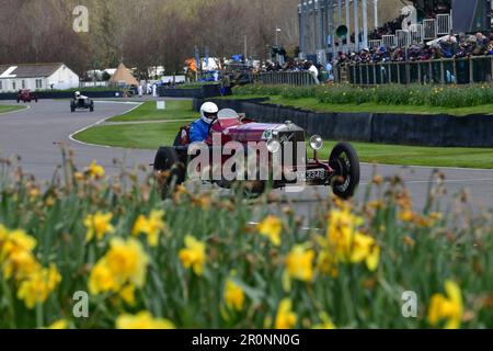 Christopher Mann, Alfa Romeo RL Targa Florio, S F Edge Trophy, eine Rennstrecke für Edwardian Specials vor 1923, Goodwood Mitgliederversammlung 80., Goodwo Stockfoto