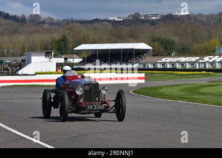 Christopher Mann, Alfa Romeo RL Targa Florio, S F Edge Trophy, eine Rennstrecke für Edwardian Specials vor 1923, Goodwood Mitgliederversammlung 80., Goodwo Stockfoto