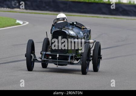 Nicholas Pellett, Sunbeam Tourist Trophy, S F Edge Trophy, eine Reihe von Rennen für Edwardian Specials vor 1923, Goodwood 80. Mitgliederversammlung, Goodwood M. Stockfoto