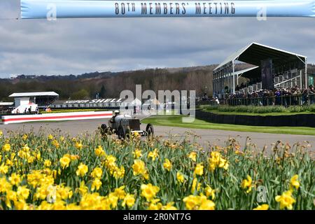 Julian Majzub, Sunbeam Indianapolis, SF Edge Trophy, eine Rennstrecke für Edwardian Specials vor 1923, Goodwood 80. Member Meeting, Goodwood Motor C Stockfoto