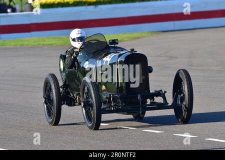 Nicholas Pellett, Sunbeam Tourist Trophy, S F Edge Trophy, eine Reihe von Rennen für Edwardian Specials vor 1923, Goodwood 80. Mitgliederversammlung, Goodwood M. Stockfoto