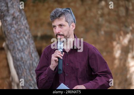 Joan Tomàs Martinez, Primavera al Jardí, casa Llorenc villalong, Binissalem, Mallorca, Balearen, Spanien Stockfoto