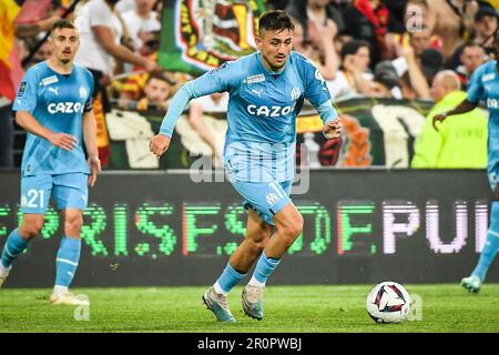 Linse, Frankreich. 06. Mai 2023. Cengiz UNDER von Marseille während des französischen Meisterschaftsspiels Ligue 1 zwischen RC Lens und Olympique de Marseille am 6. Mai 2023 im Bollaert-Delelis-Stadion in Lens, Frankreich - Photo Matthieu Mirville/DPPI Credit: DPPI Media/Alamy Live News Stockfoto