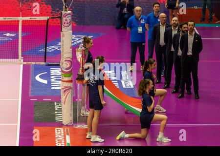 Monza, Italien. 09. Mai 2023. National Anthem Credit: Unabhängige Fotoagentur/Alamy Live News Stockfoto