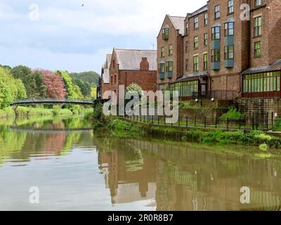 Durham, Großbritannien - 9. Mai 2023: Delta Hotels, Marriott, Royal County Near the River Wear. Stockfoto