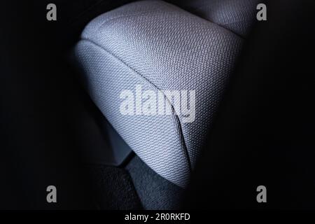 Detailfoto Rücksitz des BMW i7 2023 Stockfoto