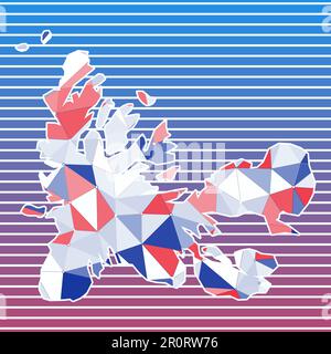 Illustration des TAAF-Vektors. TAAF-Design auf verlaufendem Streifen-Hintergrund. Technologie, Internet, Netzwerk, Telekommunikationskonzept. Stock Vektor