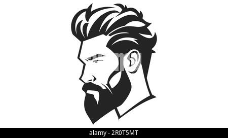 Man-Vektor-Logo. Symbol für die Darstellung des Silhouettenvektors des Mannes. Stock Vektor