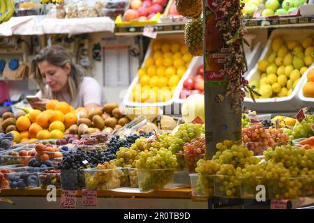 Mercato delle Erbe, Bologna. Italien Stockfoto