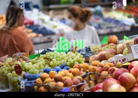 Mercato delle Erbe, Bologna. Italien Stockfoto