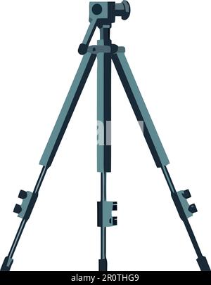 Die Galaxie mit einem handgehaltenen Teleskop beobachten Stock Vektor