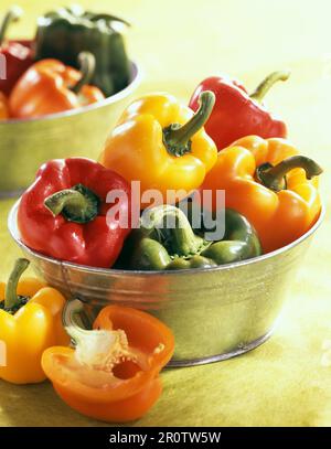 Gemischte Paprika Stockfoto