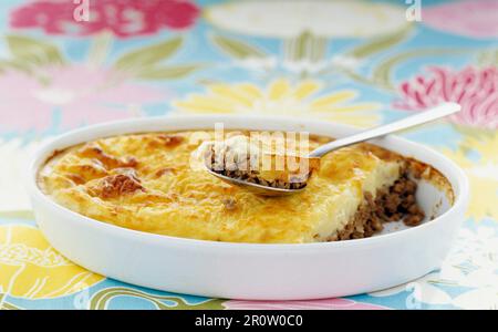 Cottage Pie vom Stockfoto