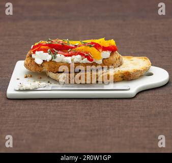 Bruschetta Stockfoto