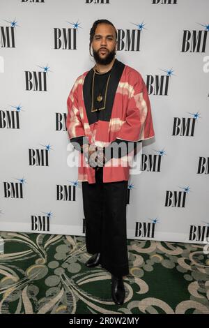 Beverly Hills, Kalifornien, USA. 09. Mai 2023. Jidenna nimmt an den BMI Pop Awards 2023 im Beverly Wilshire Hotel, Beverly Hills, CA, 9. Mai 2023 Kredit: Eugene Powers/Alamy Live News Teil Stockfoto