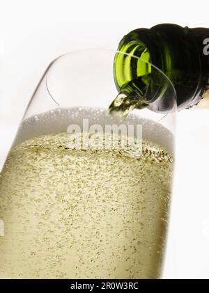 Champagner Stockfoto